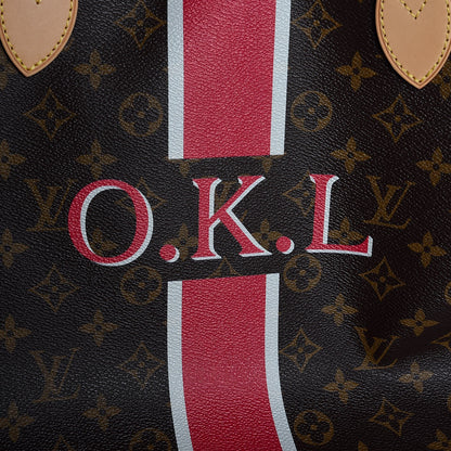 Louis Vuitton Monogram My LV Heritage Neverfull GM Fuchsia White 8 of 8