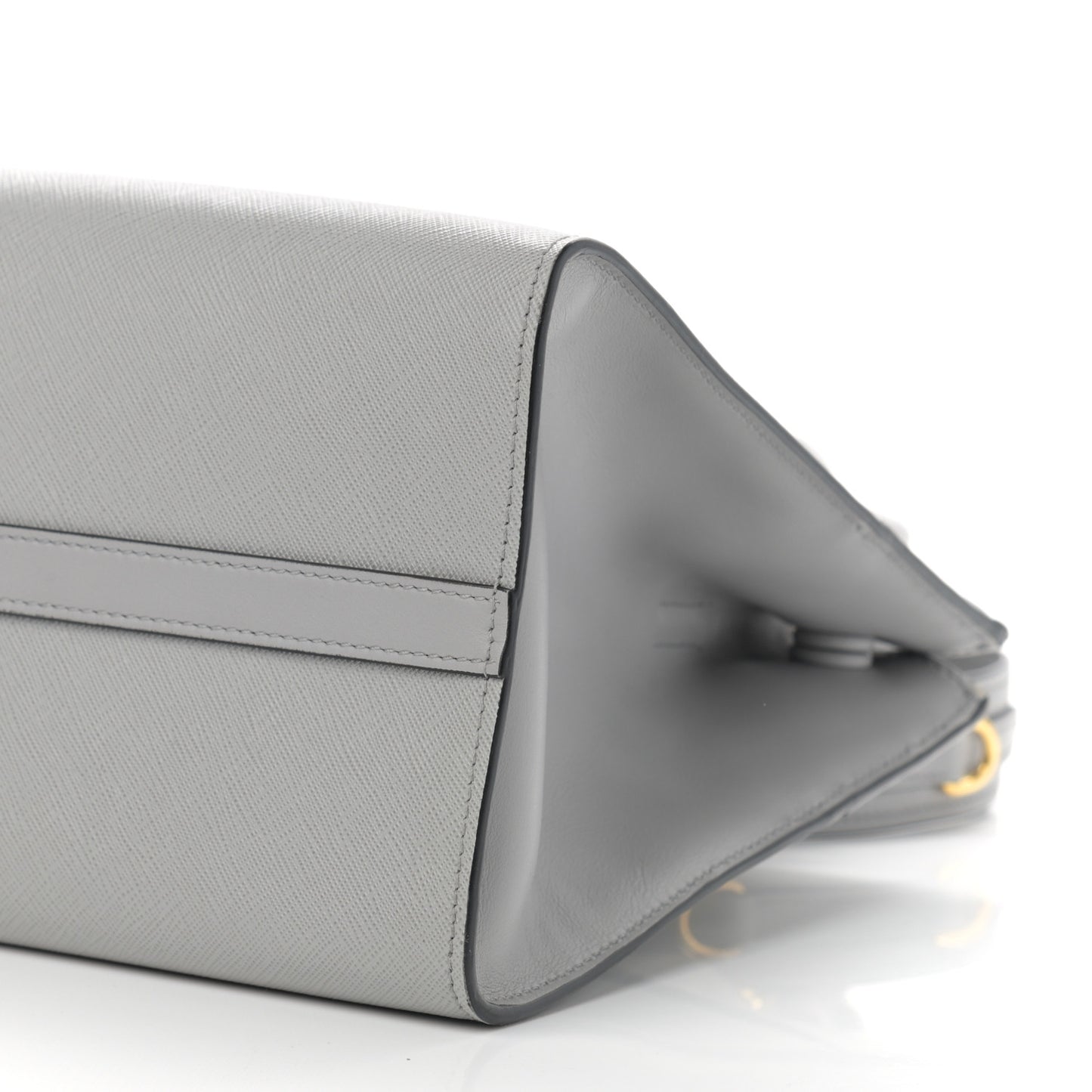 Saffiano City Calfskin Paradigme Bag Nube