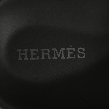 Hermes Calfskin Womens Chypre Sandals 37 Gold 7 of 10