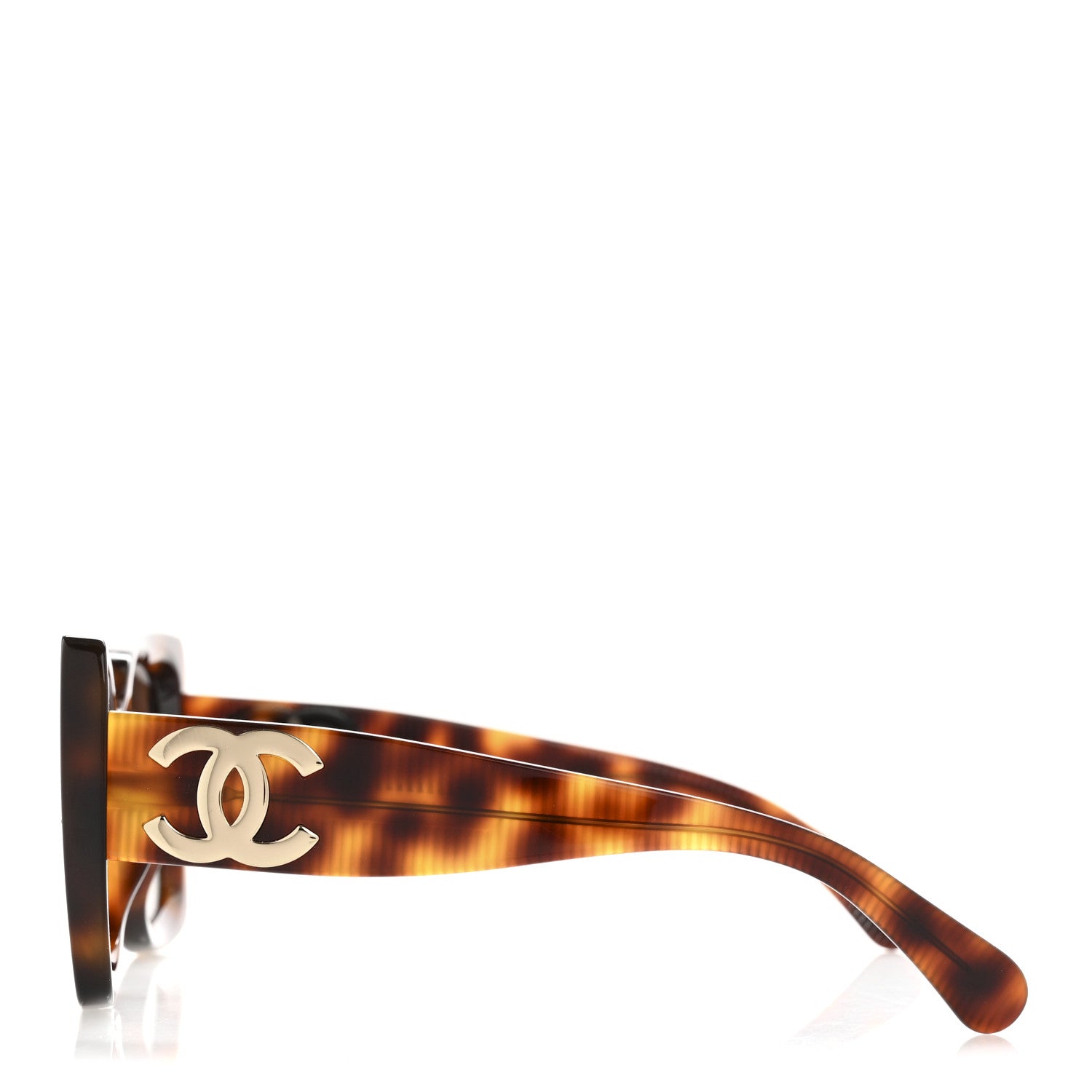 Chanel Square Polarized CC Sunglasses 5494-A Tortoise Brown 3 of 10