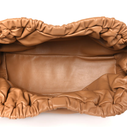 Mansur Gavriel Lambskin Cloud Clutch Caramel 5 of 8