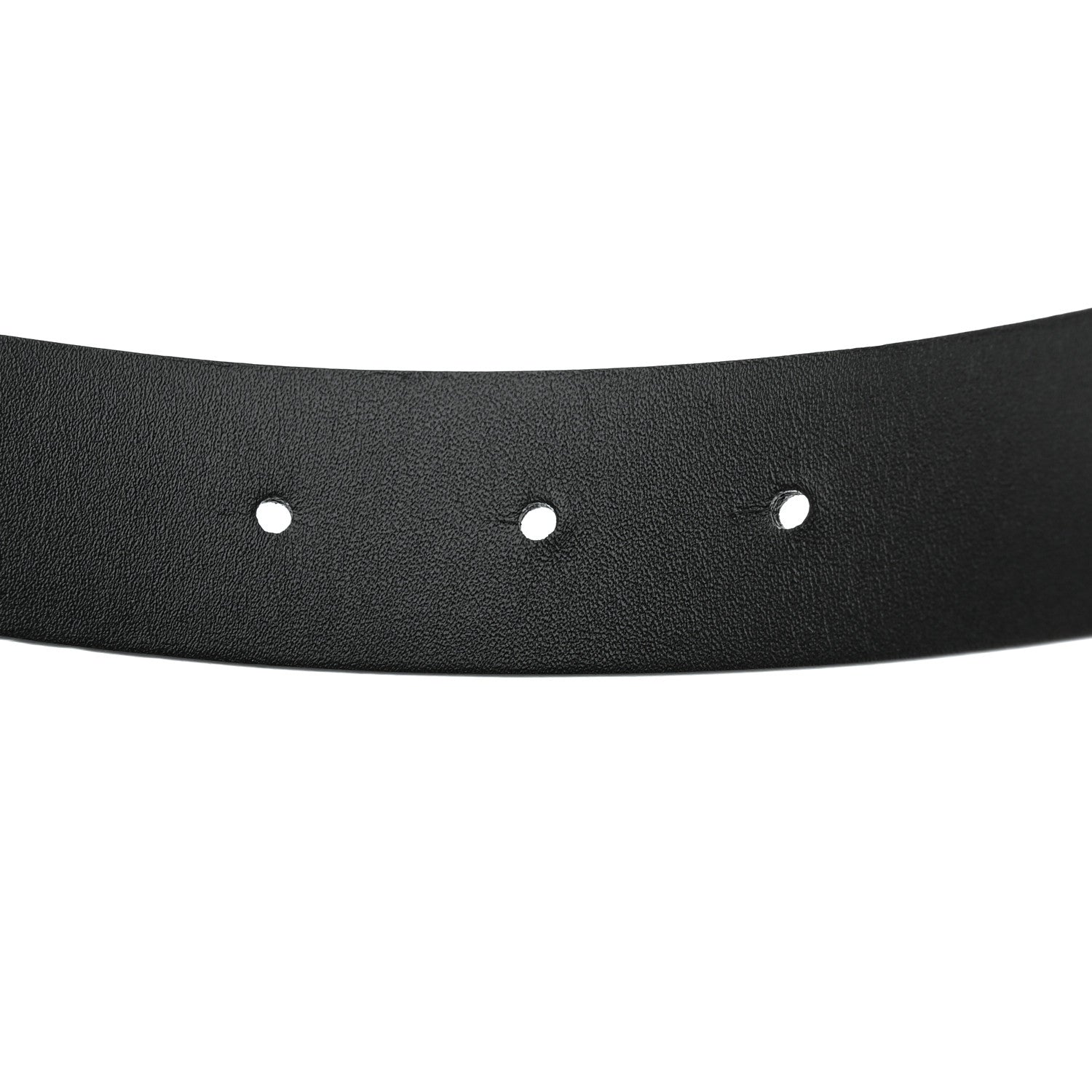 Chanel Calfskin Pearl Crystal CC Belt 80 32 Black 5 of 7
