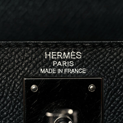 Hermes Epsom Kelly Sellier 28 Black 20 of 43