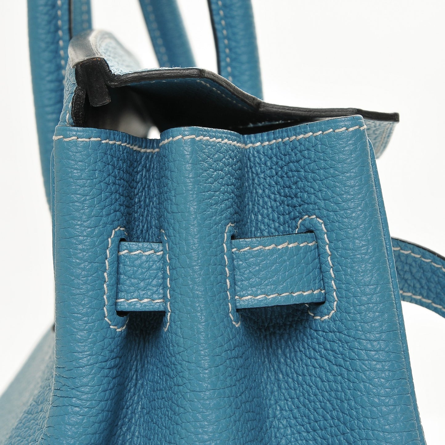 Togo Birkin 35 Blue Jean