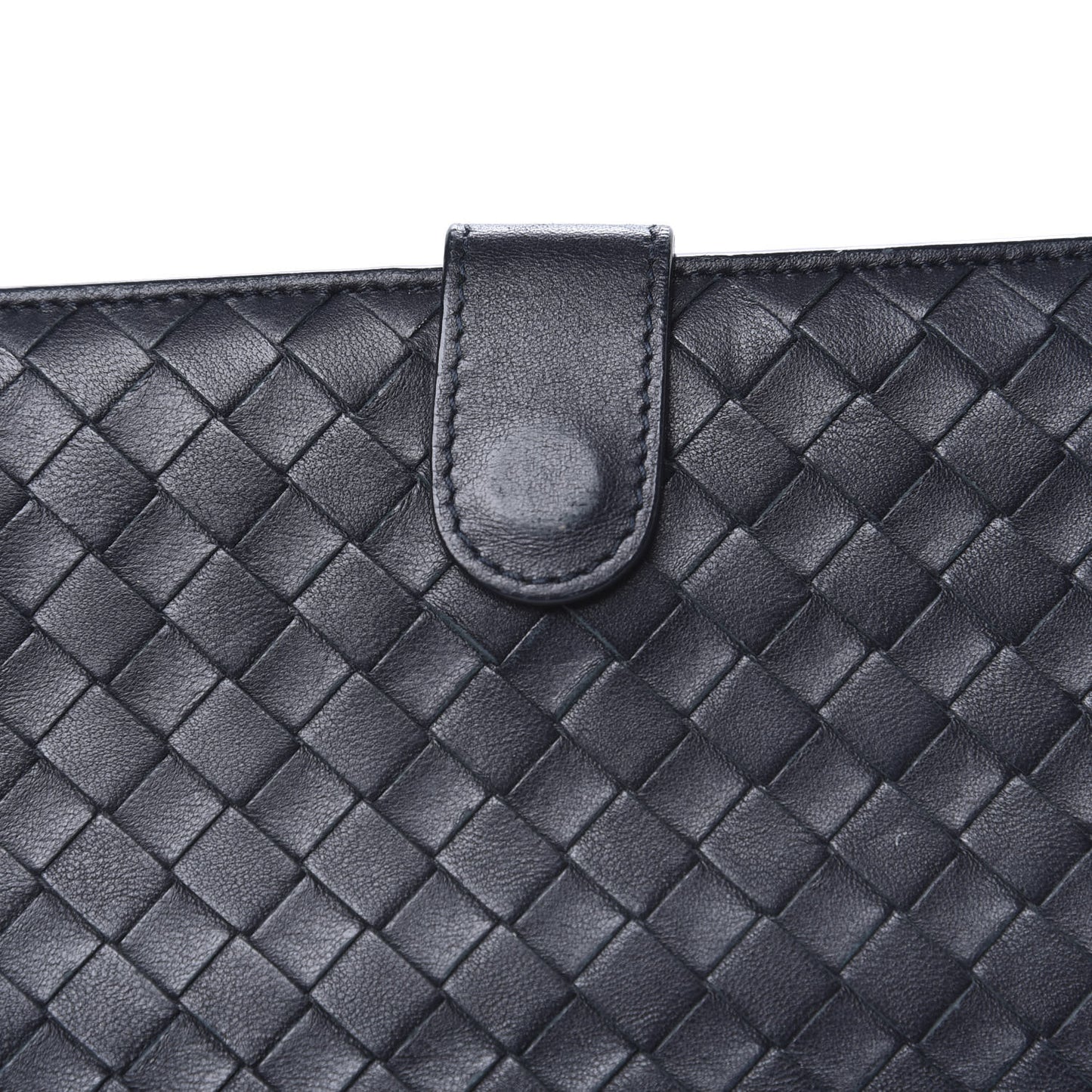 Nappa Intrecciato Continental Wallet Black