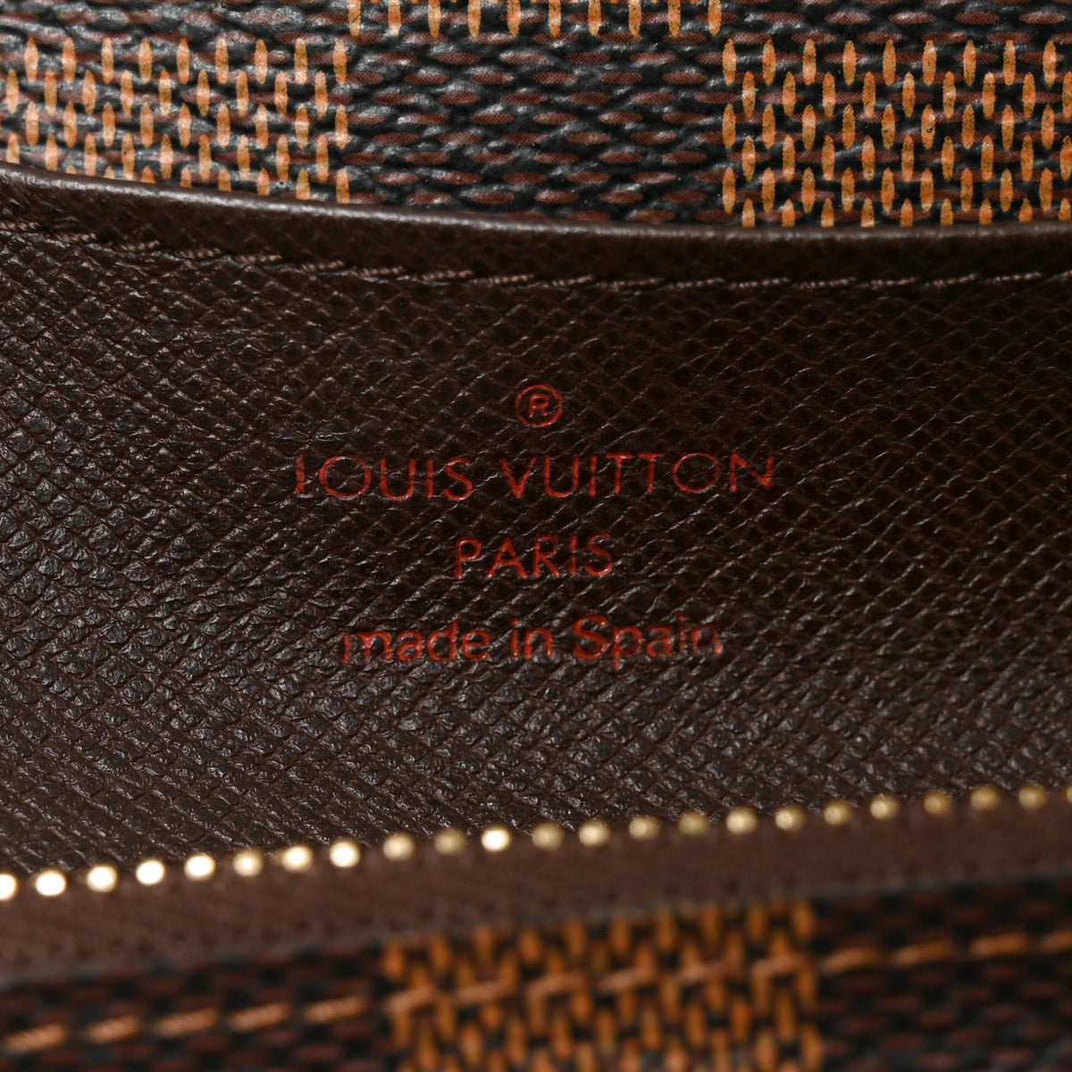 Damier Ebene Emilie Wallet
