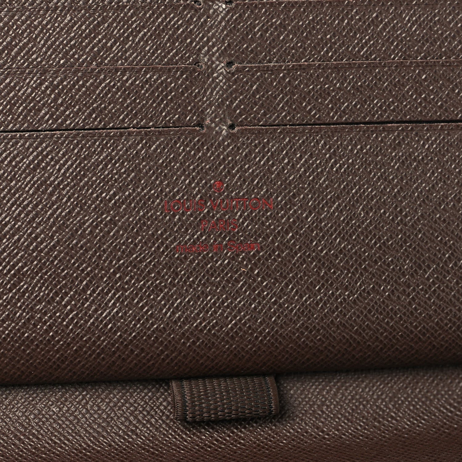 Louis Vuitton Damier Ebene Zippy Organizer Wallet 7 of 10