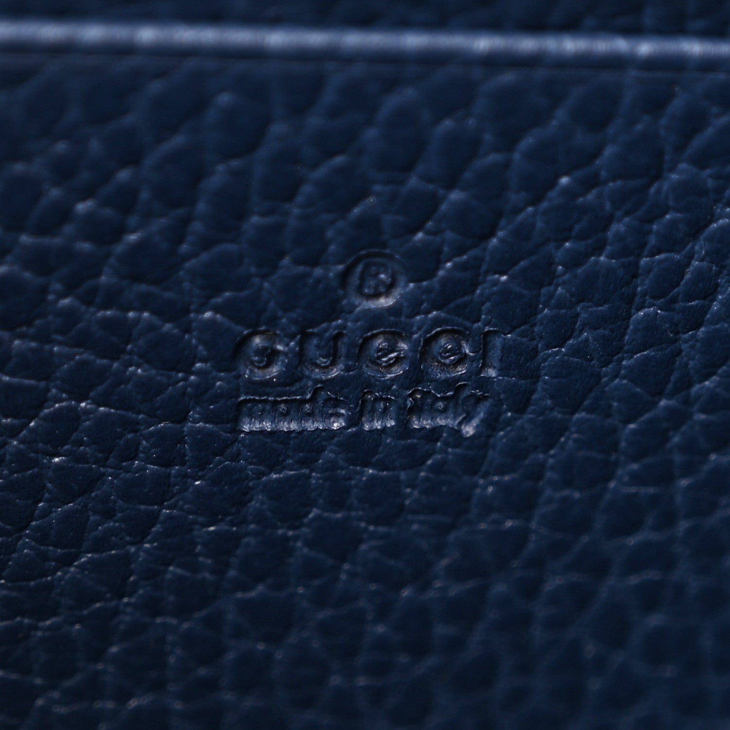 Gucci Calfskin Mini Dionysus Chain Wallet Blue Agata Black Diamond 5 of 10