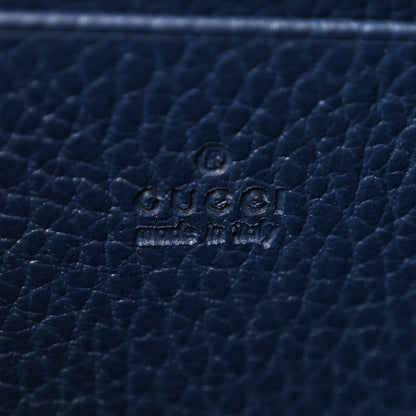 Gucci Calfskin Mini Dionysus Chain Wallet Blue Agata Black Diamond 5 of 10