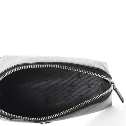 Chanel Calfskin Vanity Cosmetic Case Black 5 of 10