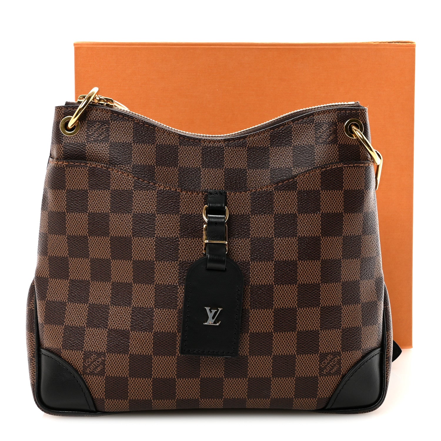 Louis Vuitton Damier Ebene Odeon PM Black 10 of 10