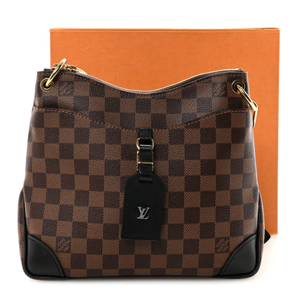 Louis Vuitton Damier Ebene Odeon PM Black 10 of 10