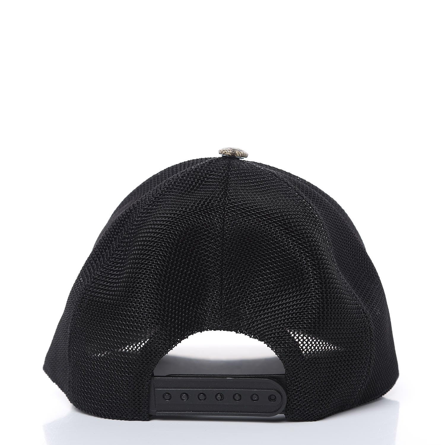 Gucci GG Supreme Monogram Bosco Patch Baseball Hat 57 Beige Green 4 of 8