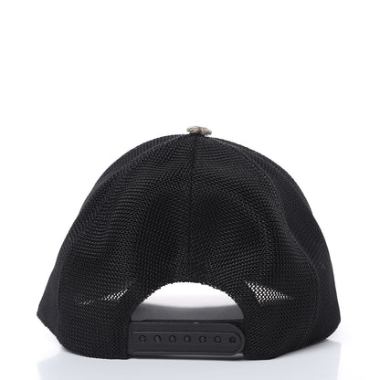 Gucci GG Supreme Monogram Bosco Patch Baseball Hat 57 Beige Green 4 of 8