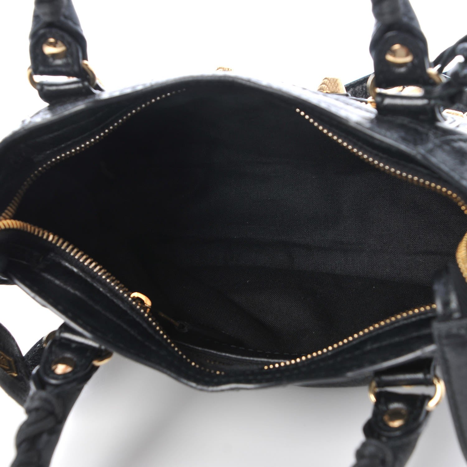 Balenciaga Agneau Giant 12 Gold Hardware Mini City Black 6 of 8