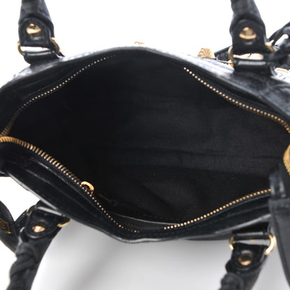 Balenciaga Agneau Giant 12 Gold Hardware Mini City Black 6 of 8
