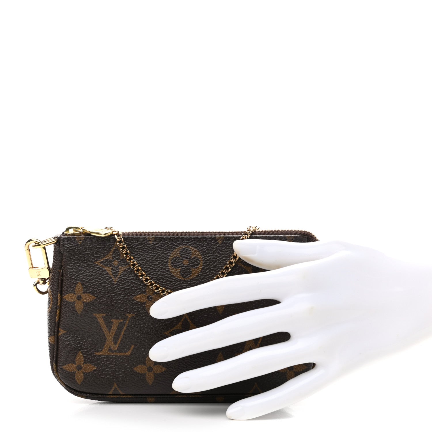 Louis Vuitton Monogram Mini Pochette Accessories 3 of 11