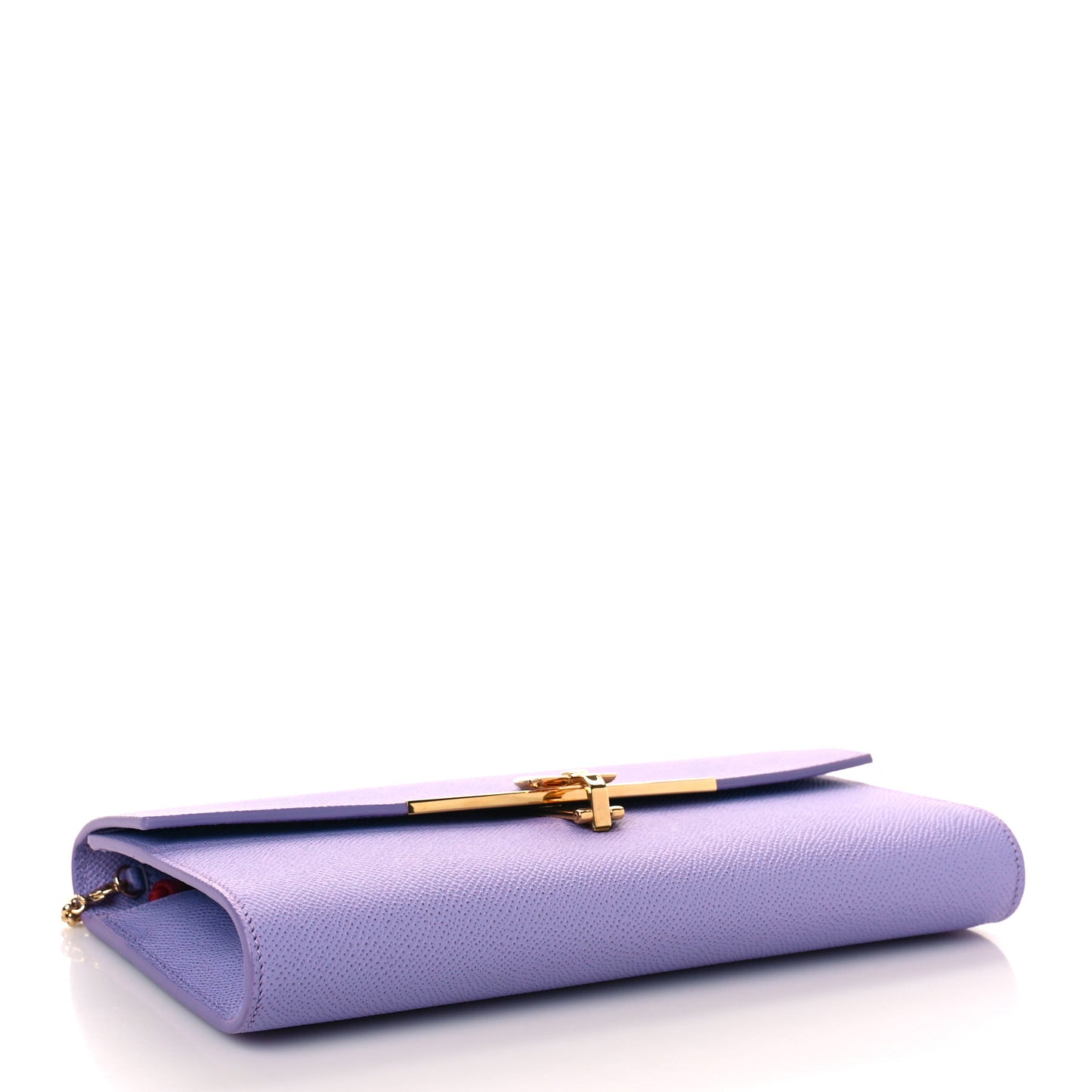 Hammered Calfskin Mini Gancini Icona Bag Violet
