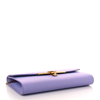 Salvatore Ferragamo Hammered Calfskin Mini Gancini Icona Bag Violet 3 of 7