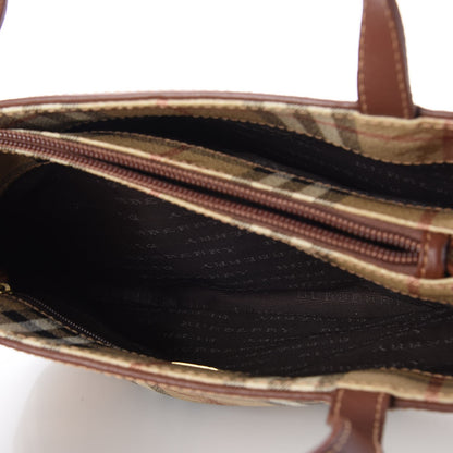 Burberry Haymarket Check Small Tote 7 of 10