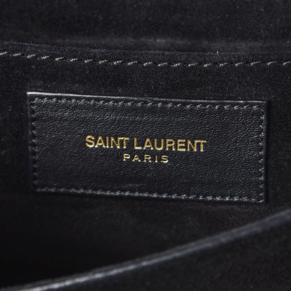 Saint Laurent Calfskin Small Classic Y Satchel Black 6 of 6