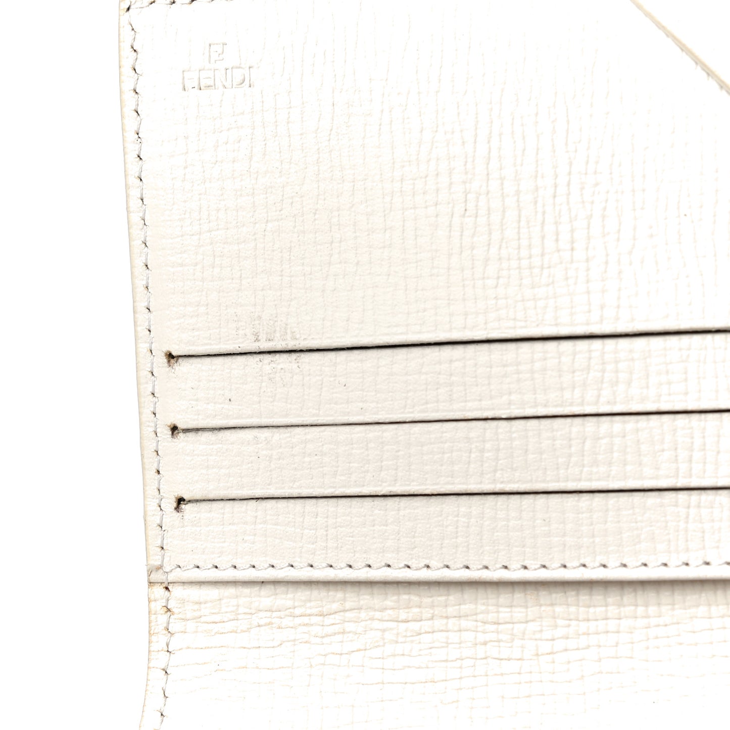 Zucca Spalmati FF Multicolor Continental Wallet White