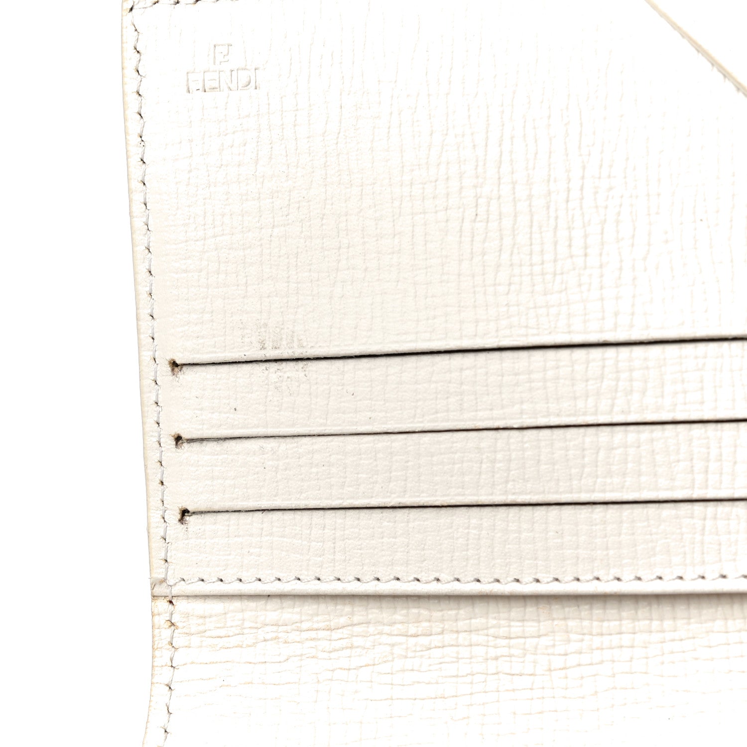 Fendi Zucca Spalmati FF Multicolor Continental Wallet White 14 of 16