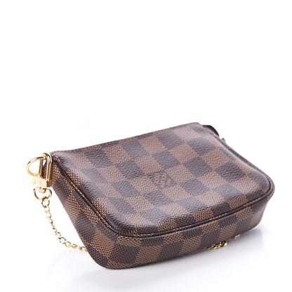 Louis Vuitton Damier Ebene Mini Pochette Accessories 3 of 6