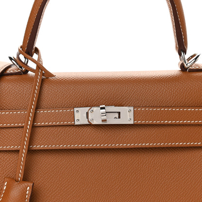 Hermes Epsom Kelly Sellier 25 Gold 10 of 11