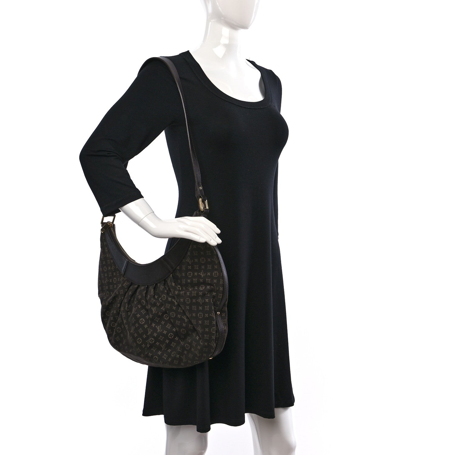 Louis Vuitton Monogram Idylle Rhapsodie MM Fusain 2 of 8