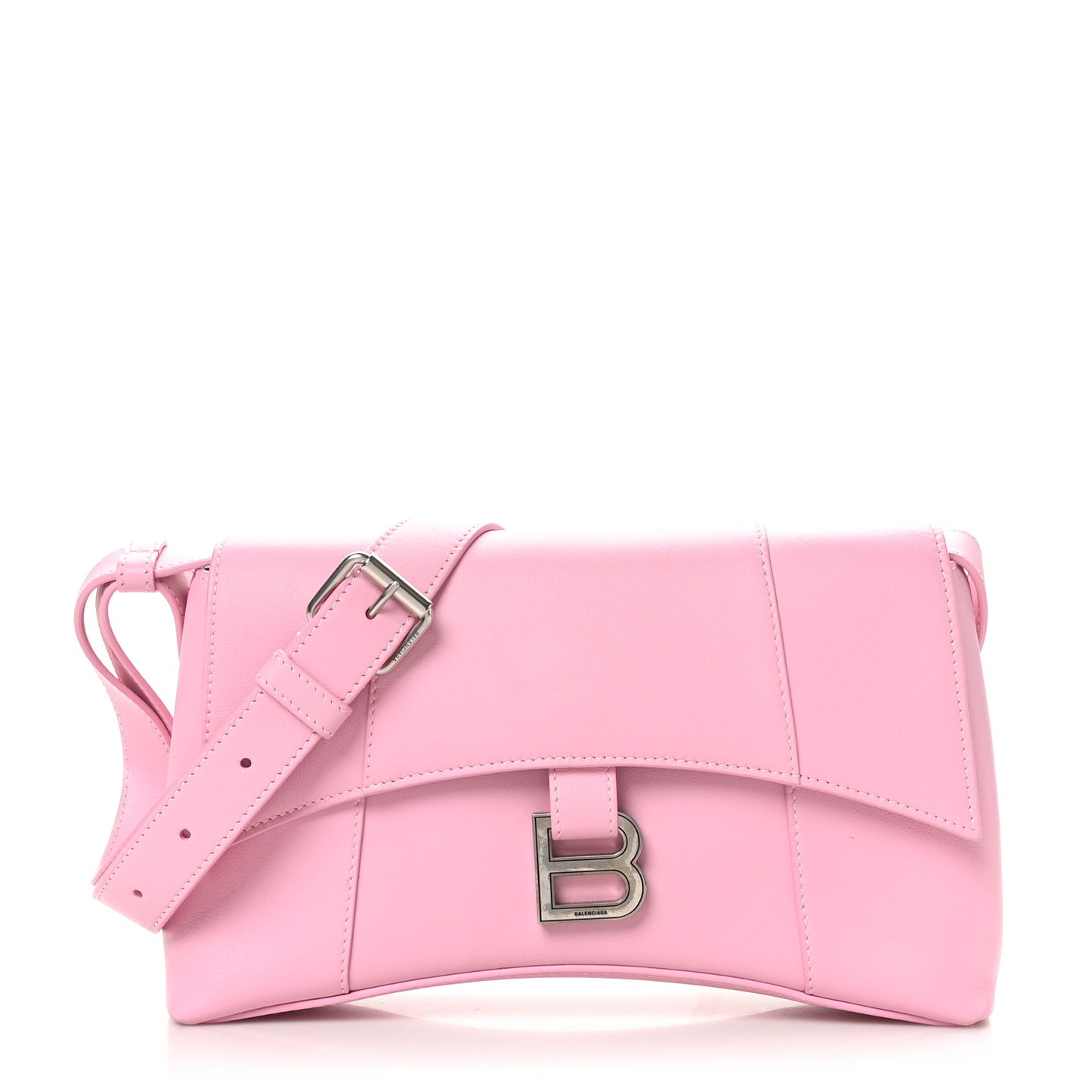Semi Shiny Smooth Calfskin XS Downtown Shoulder Bag Candy Pink