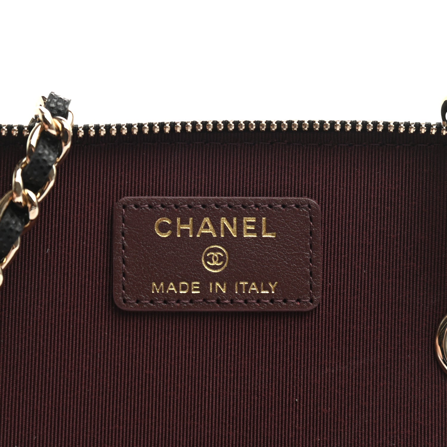 Chanel Caviar Quilted Small Vanity Case With Chain Black 6 of 7