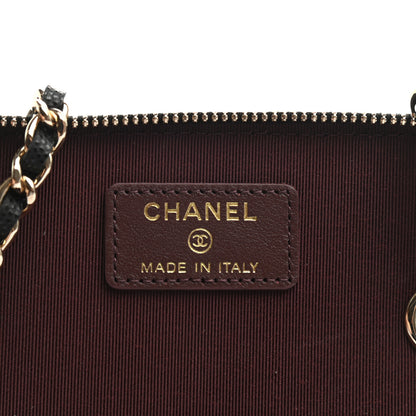 Chanel Caviar Quilted Small Vanity Case With Chain Black 6 of 7