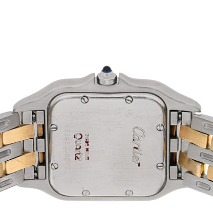 Cartier Stainless Steel 18K Yellow Gold 27mm Panthere Quartz Watch 4 of 4