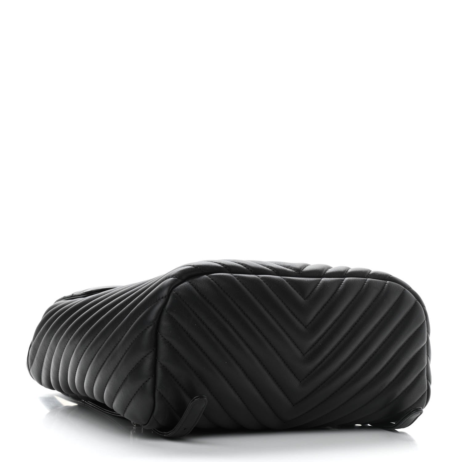 Chanel Calfskin Chevron Quilted Large Urban Spirit Backpack Black 4 of 10