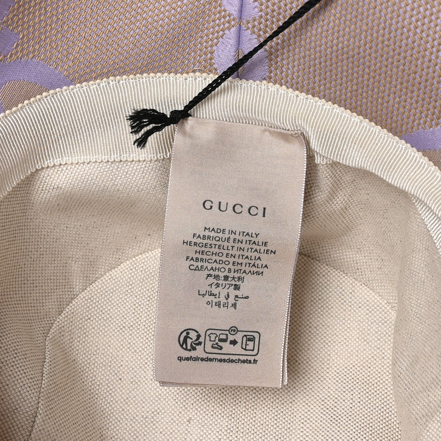 Monogram Jumbo GG Mosteria Bucket Hat S Beige Lapis