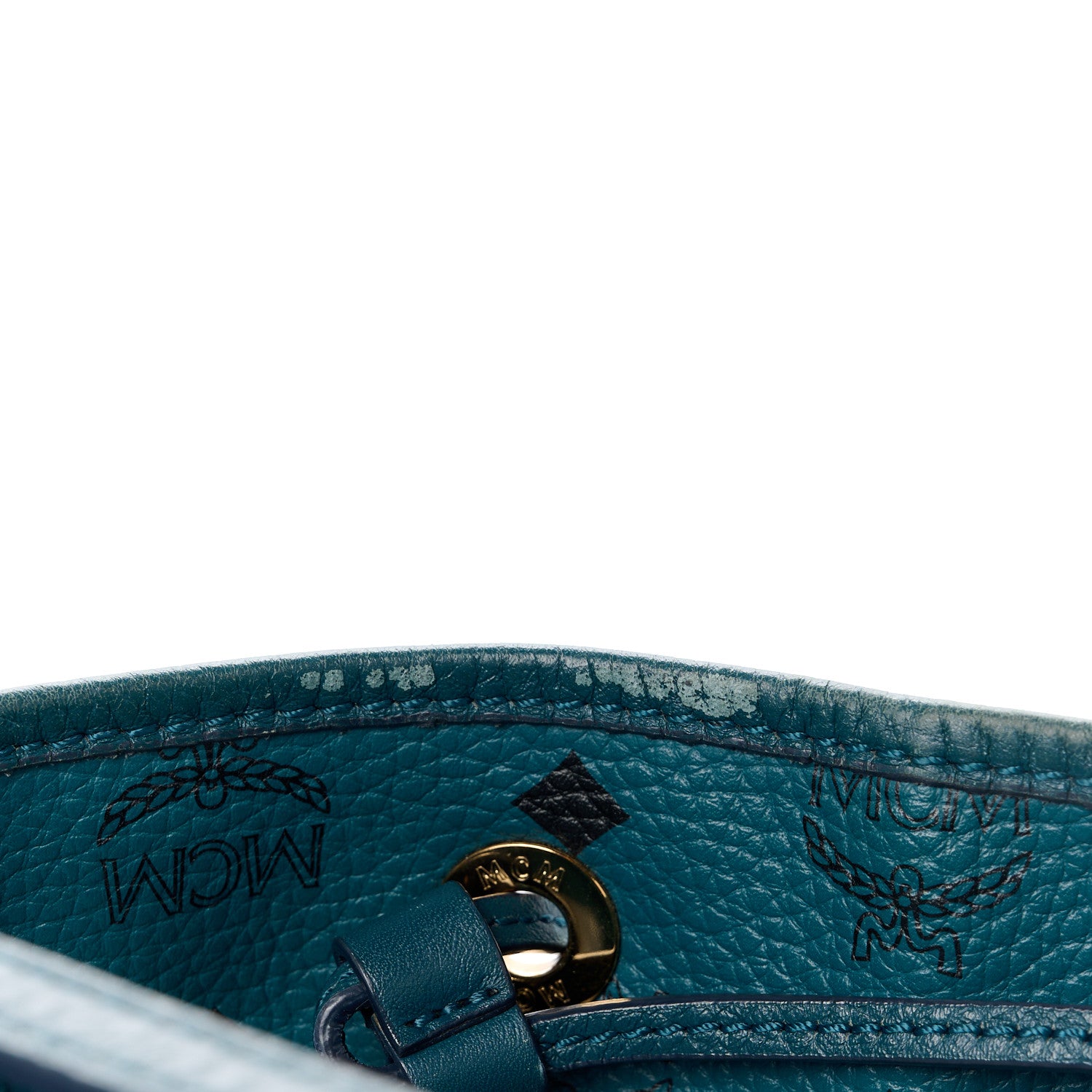 MCM Visetos Medium Project Reversible Shopper Tote Blue 21 of 21