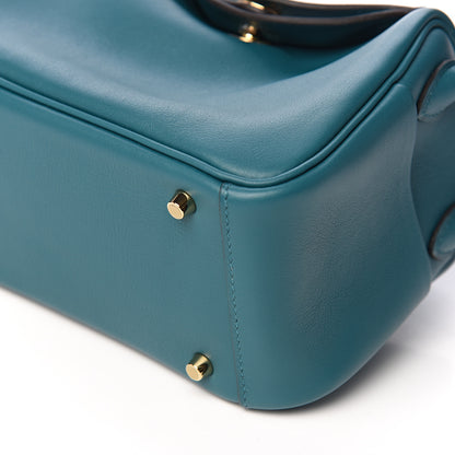 Hermes Swift Mini Lindy 20 Vert Bosphore 7 of 9