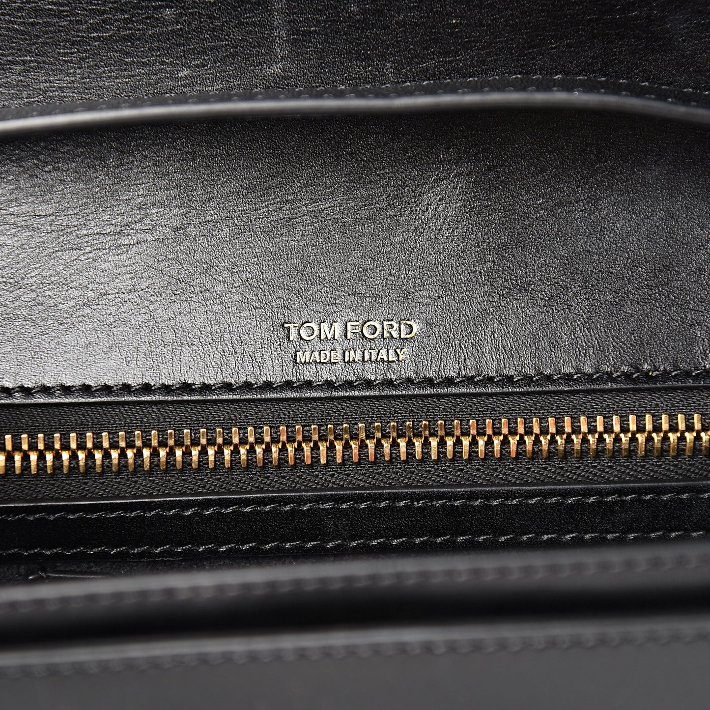 Calfskin Icon Shoulder Bag Black