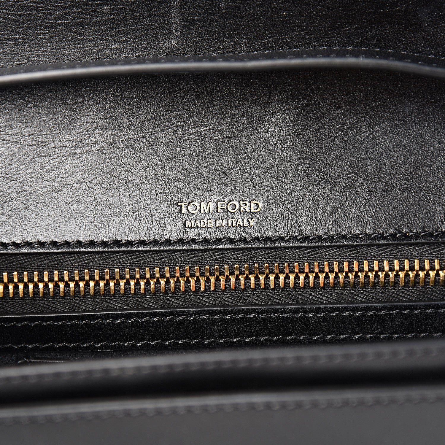 Tom Ford Calfskin Icon Shoulder Bag Black 5 of 12