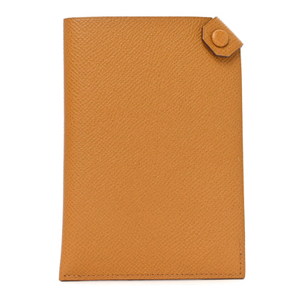 Hermes Epsom Tarmac PM Passport Holder Sesame 1 of 7