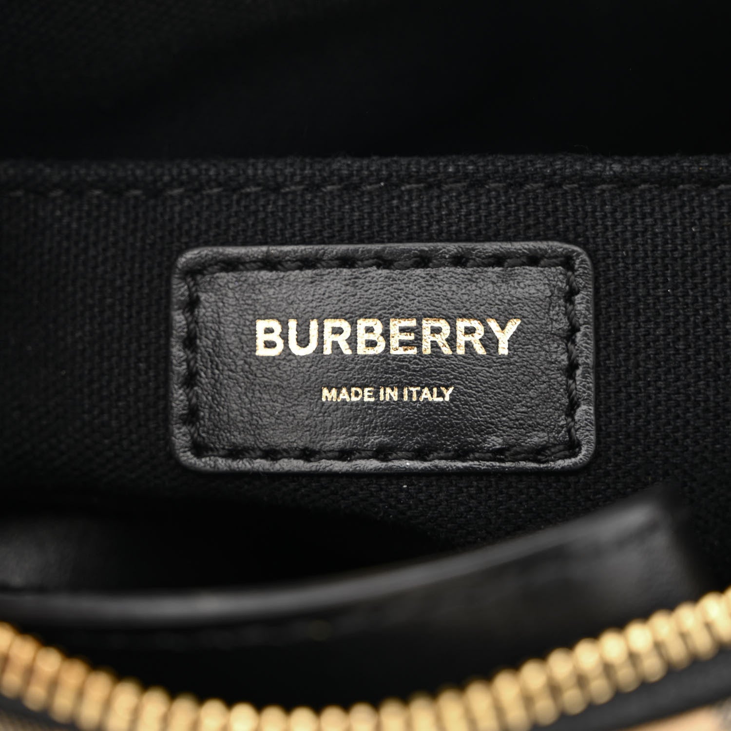 Burberry Calfskin Vintage Check Camera Bag Archive Beige 7 of 11