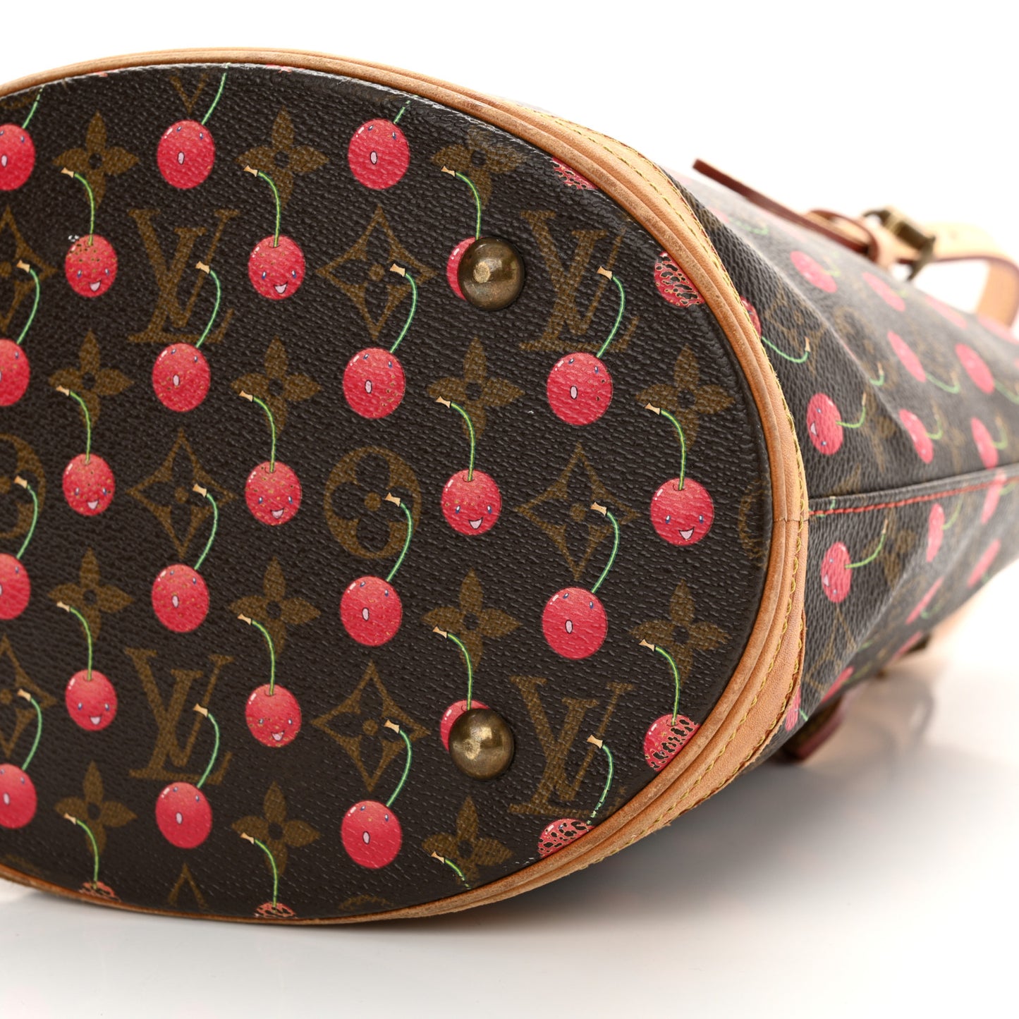 Monogram Cerises Bucket Bag