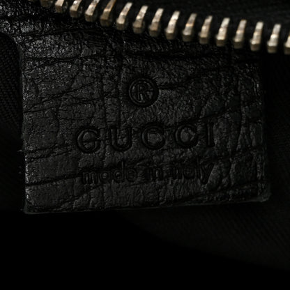 Gucci Monogram Medium Horsebit Chain Hobo Black 6 of 11
