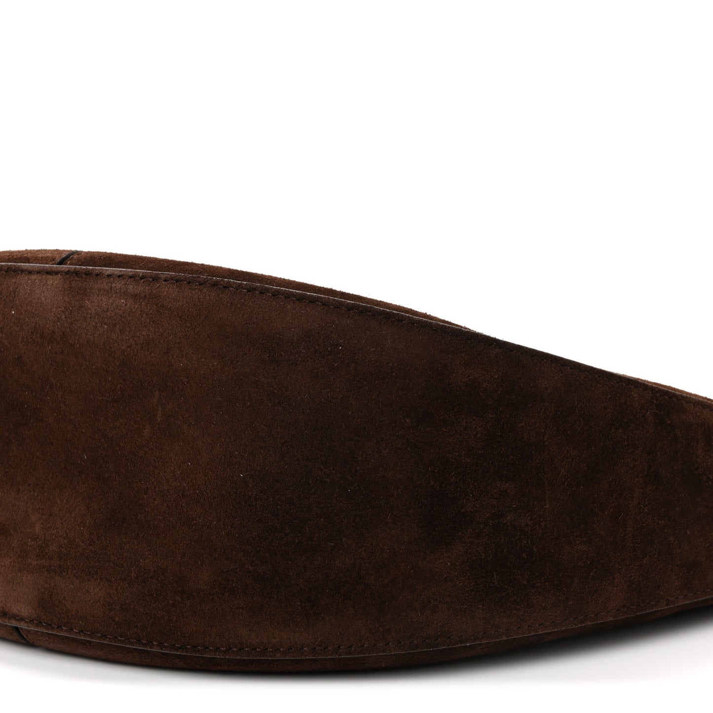 Suede Calfskin Slide Bag Chocolate