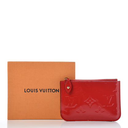 Louis Vuitton Vernis Key Pouch NM Cherry 8 of 8