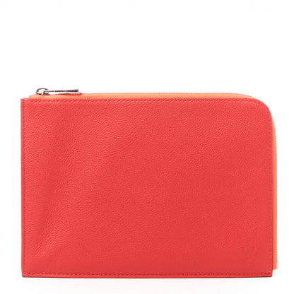 Louis Vuitton Taurillon Pochette Jour PM Poppy 1 of 8