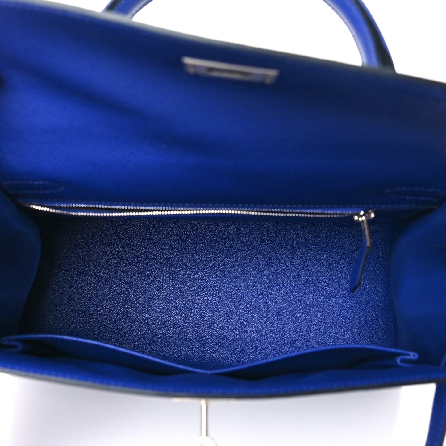 Epsom Kelly Sellier 28 Bleu Electrique