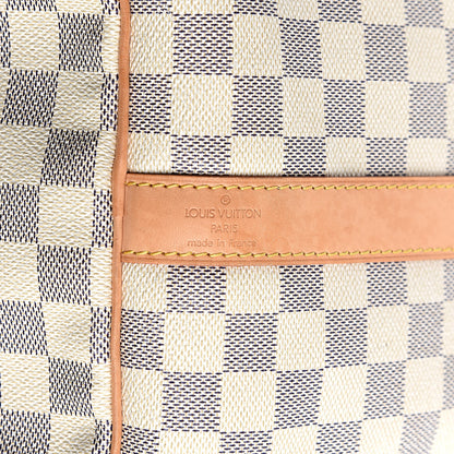 Louis Vuitton Damier Azur Keepall Bandouliere 55 6 of 16