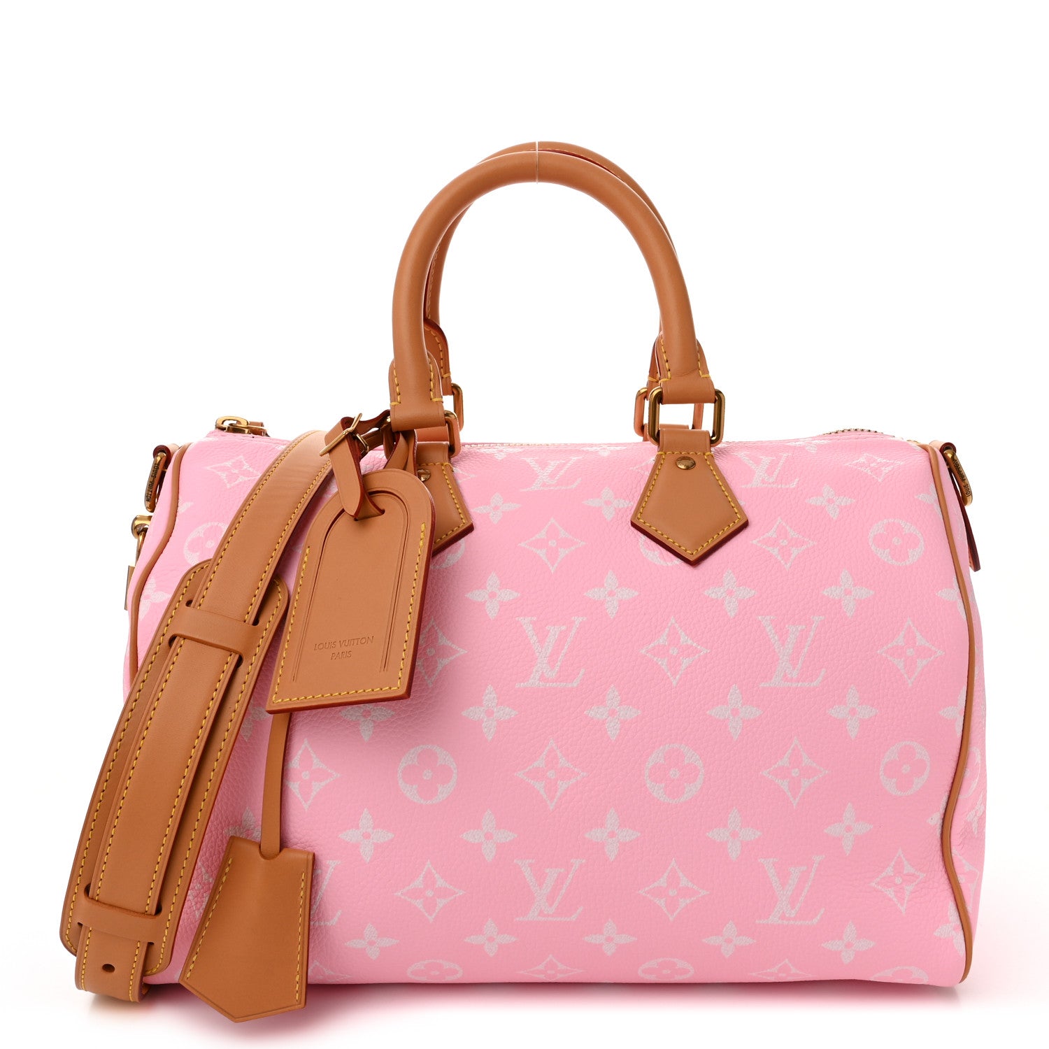 Louis Vuitton Calfskin Monogram Speedy P9 Bandouliere 30 Candy 1 of 11